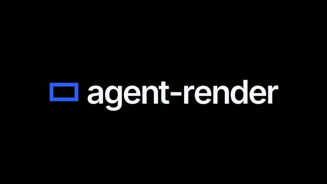 A frame from agent-render · motion teaser